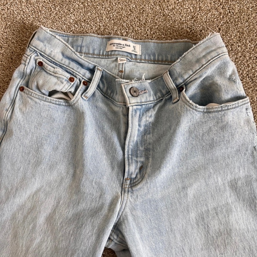 Abercrombie and Fitch curve love jeans